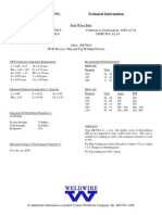 Weldwire Company, Inc. Technical Information