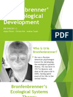 Bronfenbrenner' S Bioecological Development: Bse English 1-2 Majoy Flores - Christa Kim - Andrae Tayab