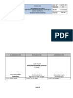 PROCEDIMIENTO Mantencion Espesador de Relave, Nivelacion Rastra