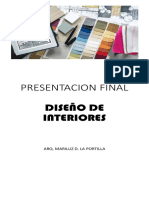 Ejercicio de Diseño de Interiores