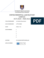 Air Particles Measurement