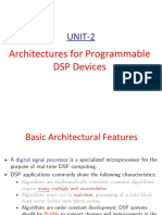 Digital Signal Processors and Architectures (DSPA) Unit-2