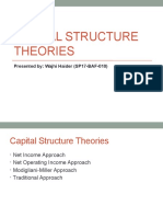 Capital Structure Theories