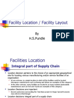 Facility Location / Facility Layout: by H.S.Pundle