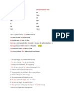 Subject Pronouns Possessive Adjectives: I My You Your He His She Her I My