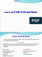 Hard and Soft Acid and Bases