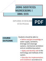 Building Services Engineering I DBG 223: Diploma in Building Uitm Perak