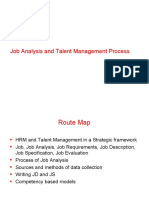 Job Analysis and Talent Management Process