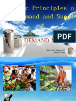 Basic Principles o F Demand and Suppl y