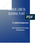 Lube Oil Blending Plant PDF