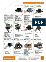 Componentes de Alternador - Reguladores (Mitsubishi)