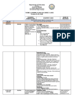 Department of Education: Weekly Home Learning Plan For Grade 5-Jade October 26-30, 2020