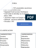 Anestesicos Locales y Ansioliticos