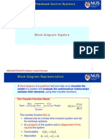 Block Diagram Algebra