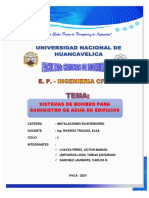 Monografía (Sistemas de Bombeo para Suministro de Agua en Edificios)