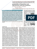 Accessing Suitability of Pinned Base and Fixed Base PEB Structure With Pile Foundation