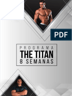 Programa The Titan 8 Semanas