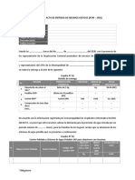 Modelo Acta Entrega Insumo ATM - JASS VFF