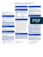 HPE Switch (Aruba/Procurve) Hardening Cheat Sheet: by Via