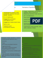 Comparing Analytical Exposition With Hortatory