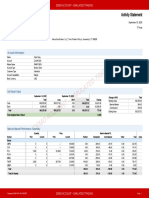 Demo Account - Simulated Trading: Activity Statement