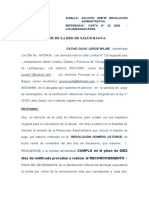 SOLICITO EMITIR Resolución Administrativa