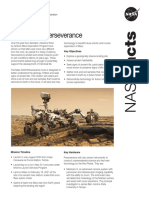 Mars 2020/perseverance: Key Objectives