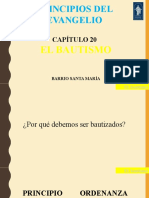 Capítulo 20 - El Bautismo