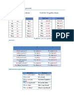 Verb Be:: Verb Be: Affirmative Form Verb Be: Negative Form