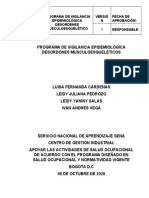 Programa de Vigilancia Epidemiològica GVM Topografia S.A.S. Final