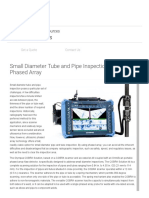 Small Diameter Tube and Pipe Inspection With Phased Array PDF