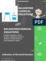 Balancing Chemical Equation