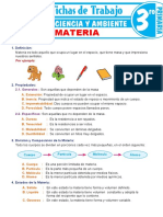 La Materia para Tercer Grado de Primaria PDF