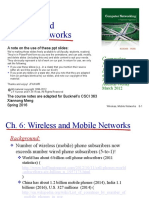 Wireless and Mobile Networks: Computer Networking: A Top Down Approach