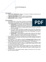 TOPIC: Securities 11. Carolina Industries Inc. vs. CMS Stock Brokerage, Inc