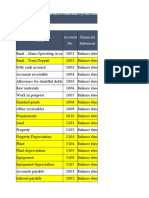 Audit Module 1 - Variance Analysis Template