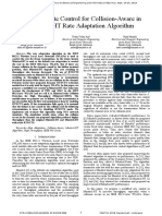 Modified Rate Control For Collision-Aware in Minstrel-HT Rate Adaptation Algorithm