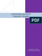 National Security Primer For AY21