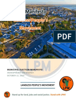 LPM Swakopmund Municipal Election Manifesto 2020