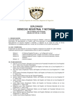 Diplomado en Derecho Registral y Notarial - ESDEN