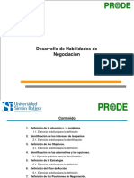 Habilidades de Negociaci N Profepa PDF