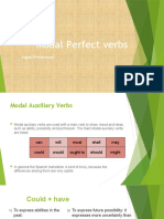 Modal Perfect Verbs