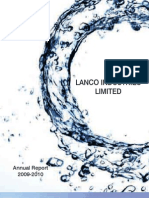 Lanco Industries Limited: Annual Report 2009-2010