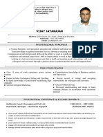 Vijay Jayarajan CV 2020 PDF