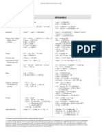 Tablas de Constantes y Conversiones PDF