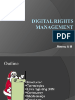 Digital Rights Management: Meenu A M