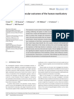 Functional and Molecular Outcomes of The Human Masticatory Muscles