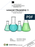 General Chemistry 1: First Quarter-Module 2: Atomic Structure