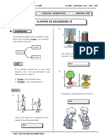 IV Bim - 2do. Año - RM02 - Planteo de Ecuaciones II