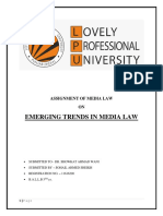 Ca1 Media Law